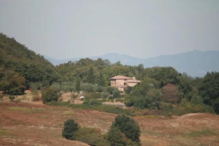 Vila Podere Gli Oppi Toscana Petroio Exteriér fotografie