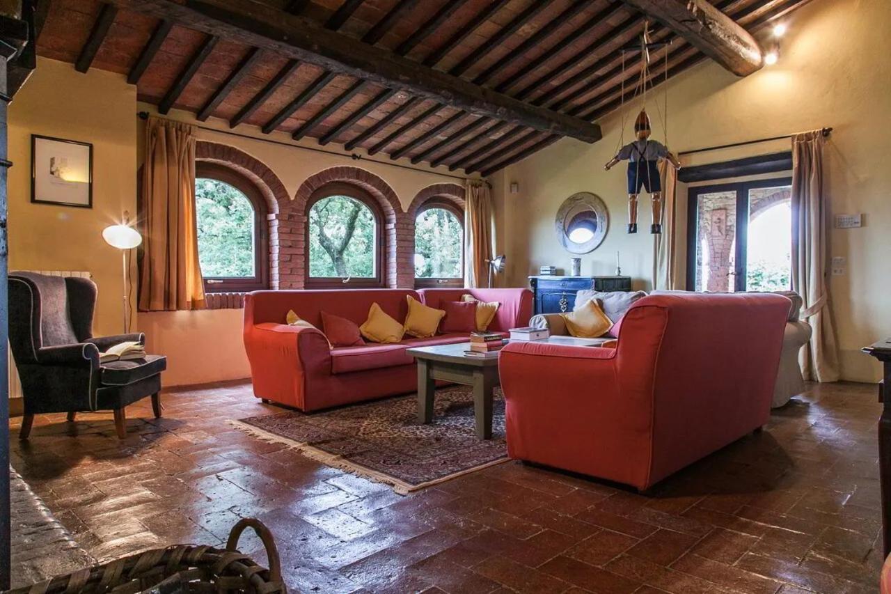 Vila Podere Gli Oppi Toscana Petroio Exteriér fotografie